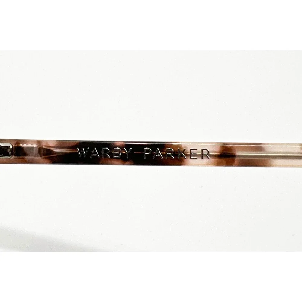 Warby Parker Eyeglass Frames Women Brown Tortoise Louise M LBF 286 52-15-140